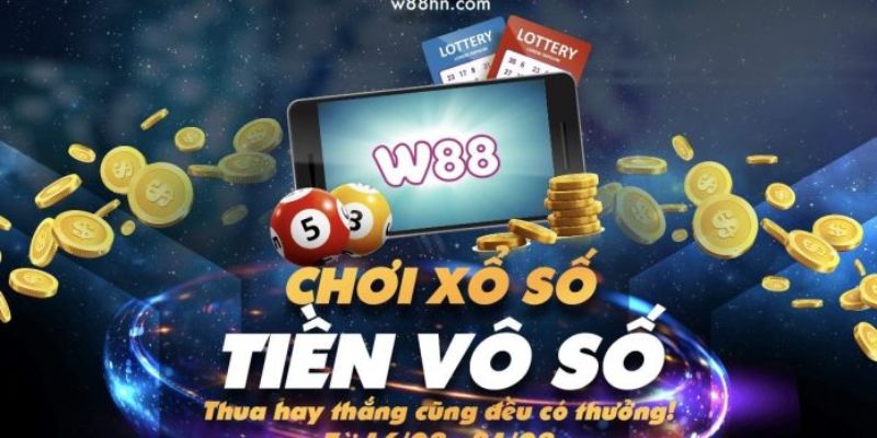 Xổ số tại W88 mang đến cho người chơi cơ hội tham gia vào một trò chơi đầy kịch tính