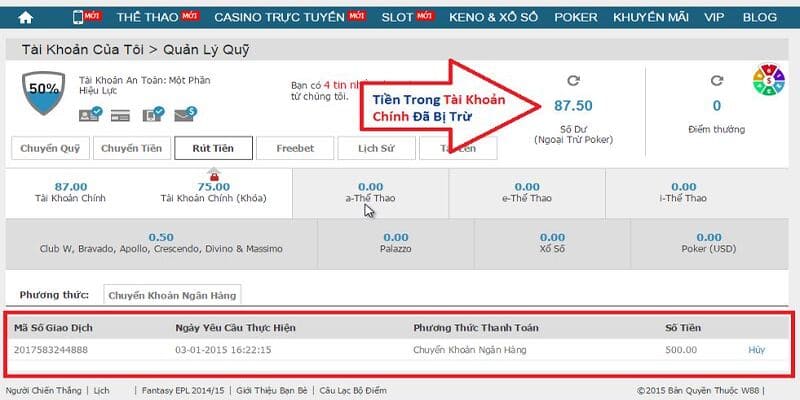 Giao dịch tại nhà cái luôn diễn ra trong khoảng thời gian ngắn